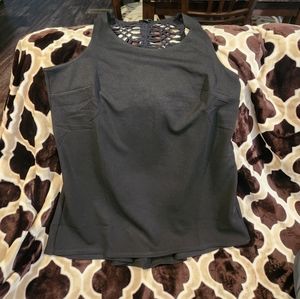 Torrid Black Dress Tank Size 2 NWT